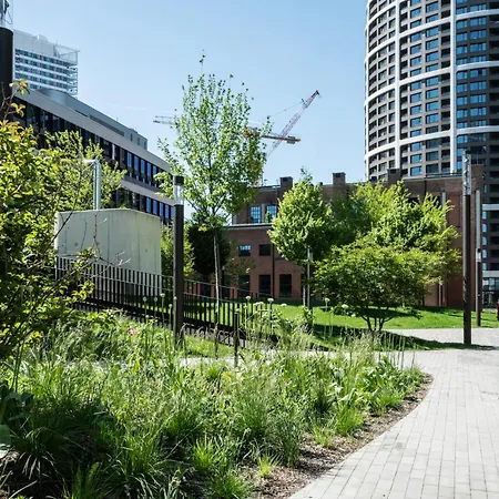 Apartment View In Sky Park By Zaha Hadid