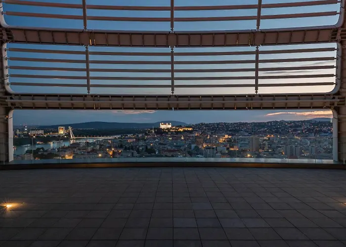 View In Sky Park By Zaha Hadid Appartement Bratislava