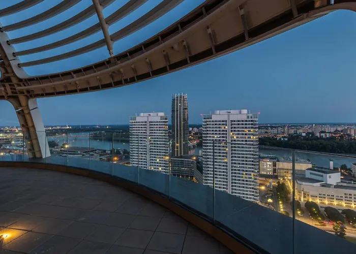 View In Sky Park By Zaha Hadid