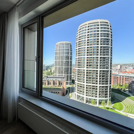 View In Sky Park By Zaha Hadid Апартаменты Братислава